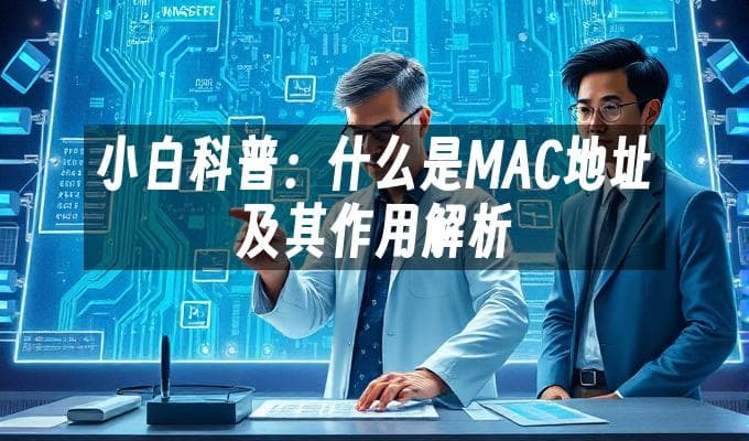 小白科普：什么是MAC地址及其作用解析