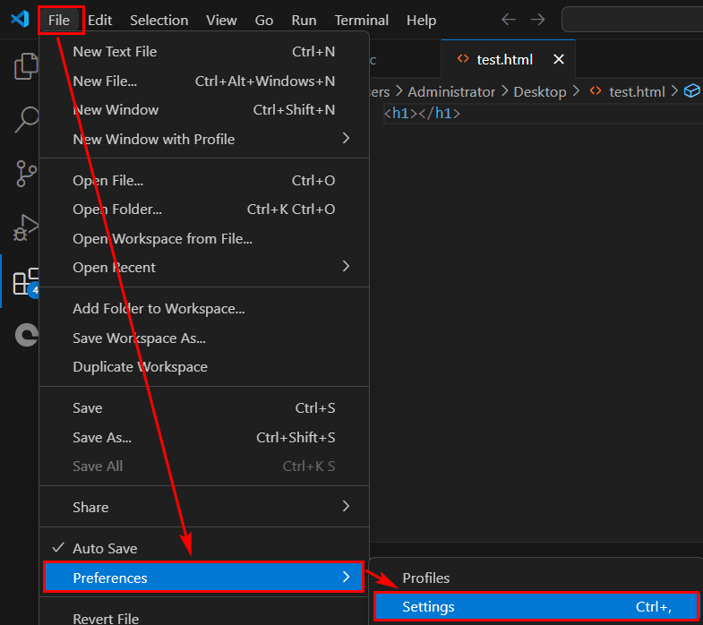 VScode设置自动保存代码