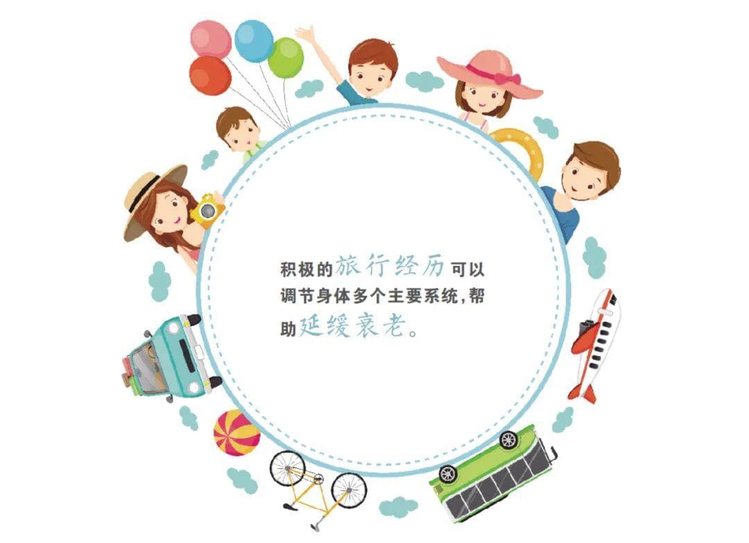 旅行可抗衰老