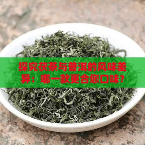 探究茯茶与普洱的风味差异：哪一款更合您口味？