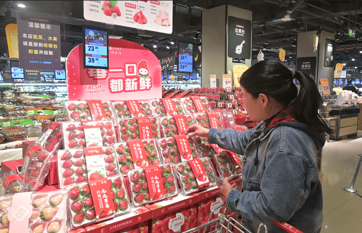 年前草莓抢“鲜”上市！本地草莓性价比高
