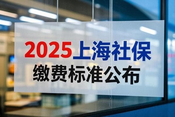 2025上海社保缴费标准公布，2025上海社保新规出台