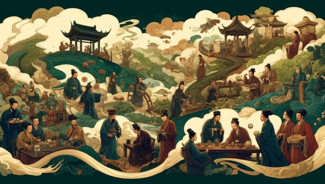 中国茶文化知识思维导图