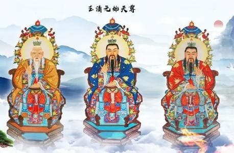 道教神话中的至高神祇——探究三清四御的身份与意义