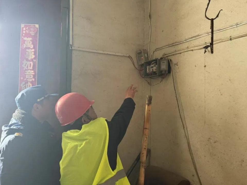 筑牢用电安全防线！松江这个镇重点瞄准农村自建房