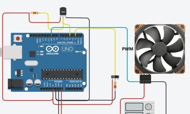 温度控制风扇教程：使用Arduino实现智能风扇控制