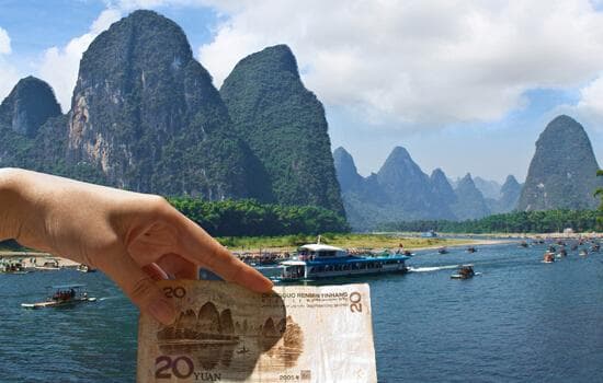 20元人民币背景图案在哪里？20元背面印的是桂林哪个景点