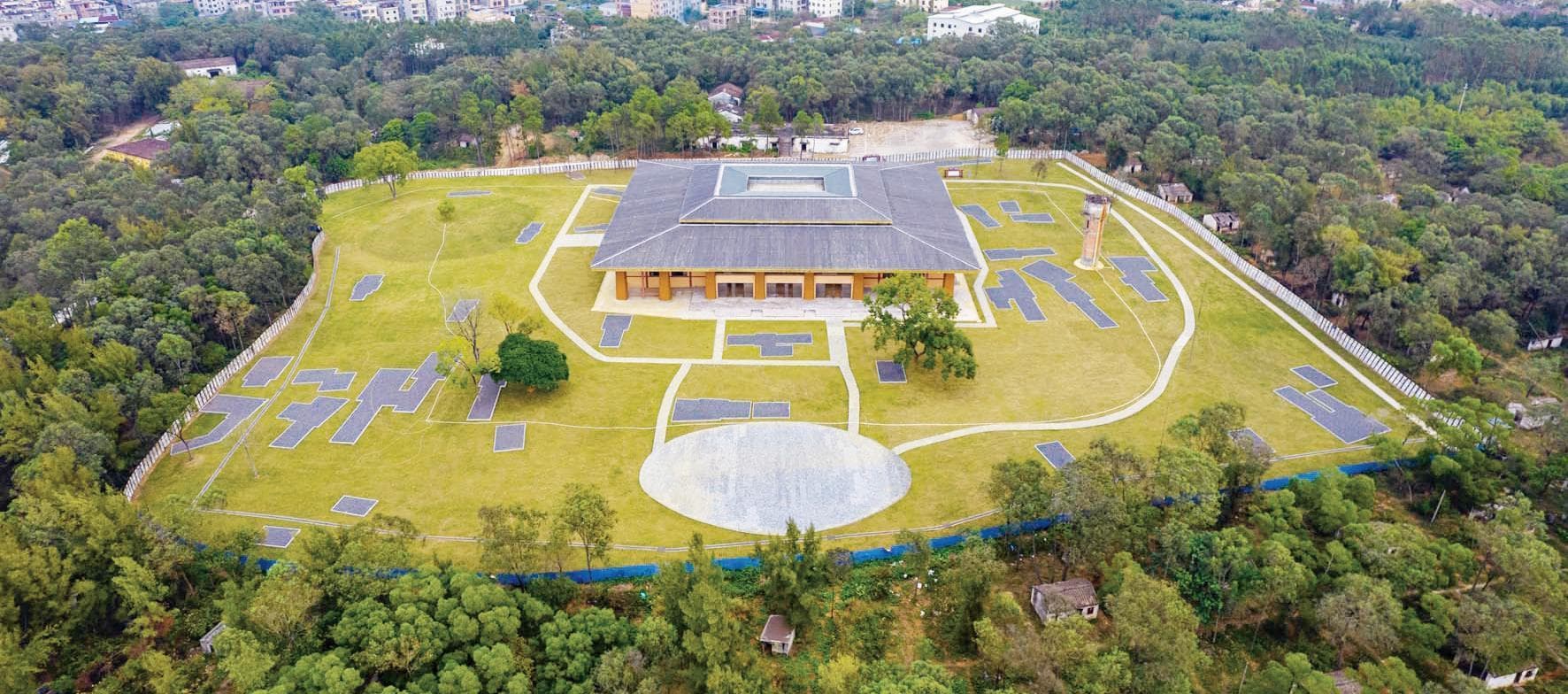 合浦望牛岭一号墓保护设施初具雏形，将成广西首个汉墓保护展示棚