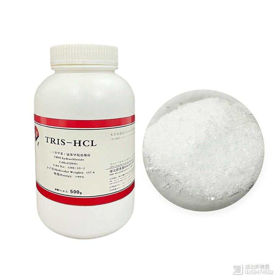 不同浓度Tris-hcl缓冲剂的pH值变化