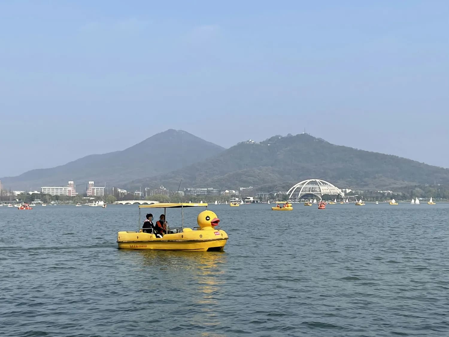 云龙湖：徐州春节打卡胜地