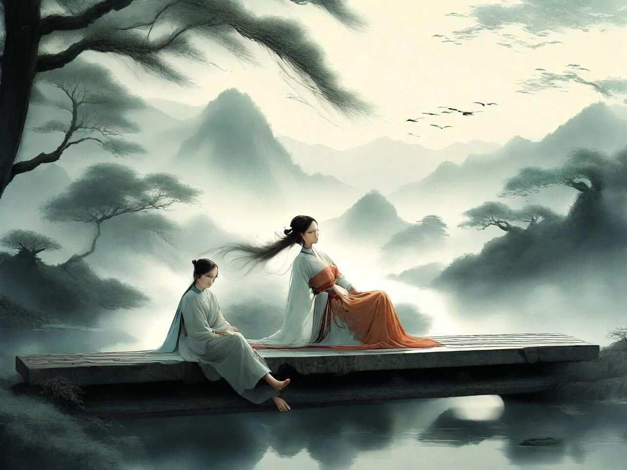 唐代诗人李端《听筝》背后的情愫与韵味：穿越时空的古乐情思