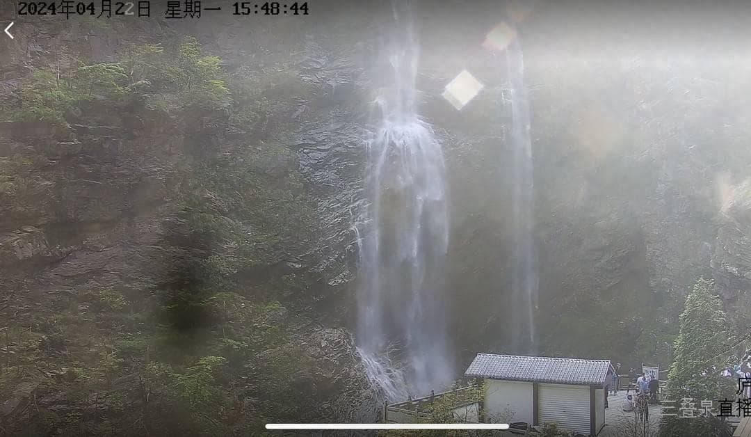 庐山景区再现“疑是银河落九天”盛景