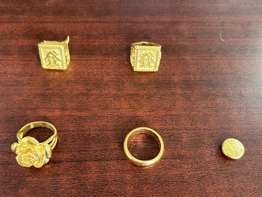 3人自制50%纯度黄金戒指，假冒足金获利12万被抓！