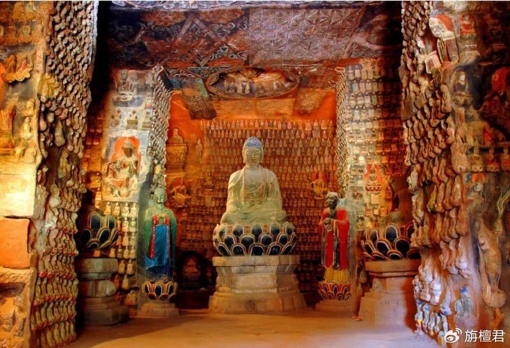 富县石泓寺：千年石窟映古刹