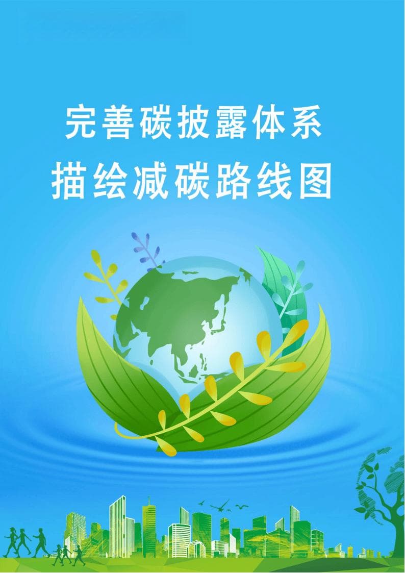 2024年完善碳披露体系-描绘减碳路线图报告