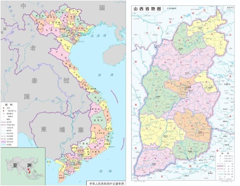 2个山西省的面积，却有60多个省级行政区：越南又不大，怎么这么多省？