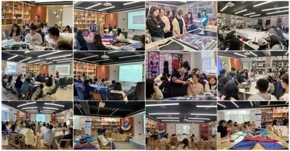 云南工商学院：非遗进校园，彝绣焕新生
