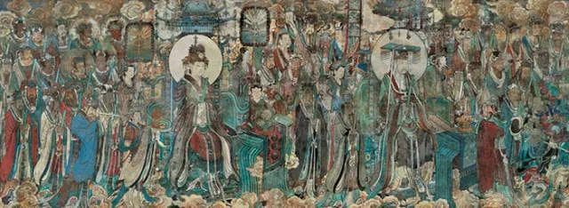 永乐宫的壁画（高清细节图）