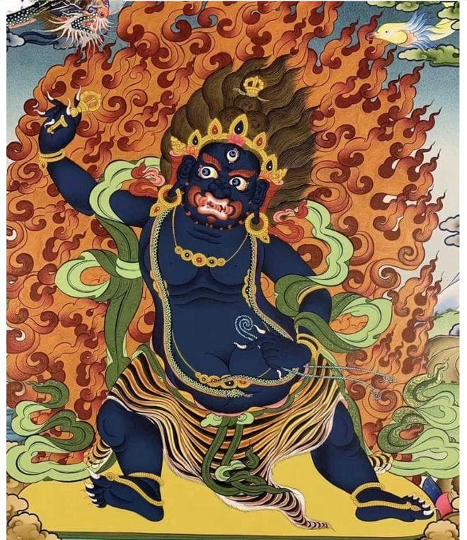 金刚手菩萨：佛教中的力量与慈悲象征