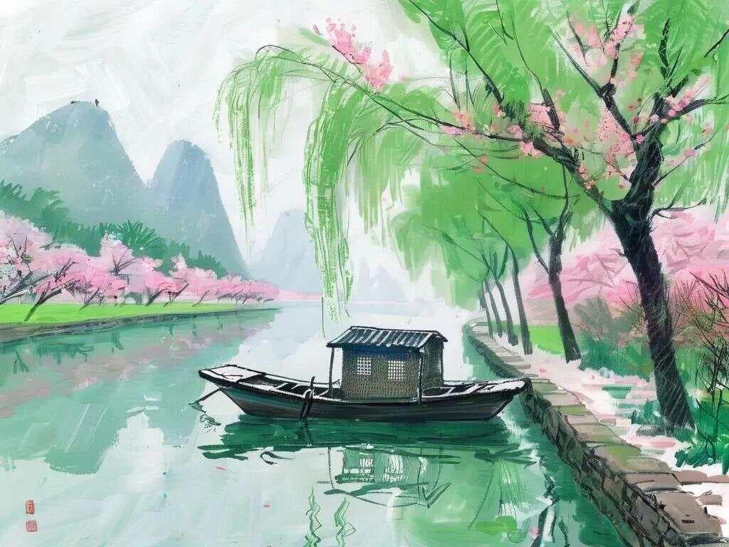 七句古诗词，带你遇见美好生活