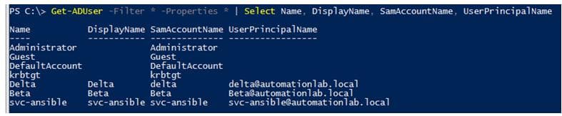 PowerShell 用户列表：如何在 PowerShell 中列出用户