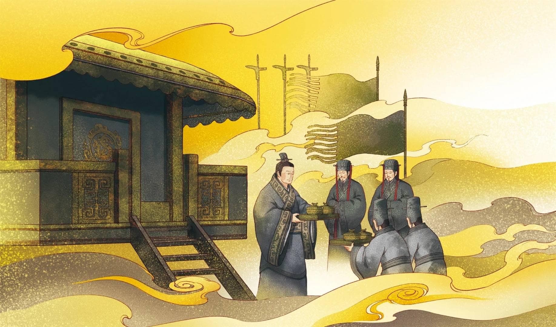 秦三世斩杀赵高：一段惊心动魄的历史故事