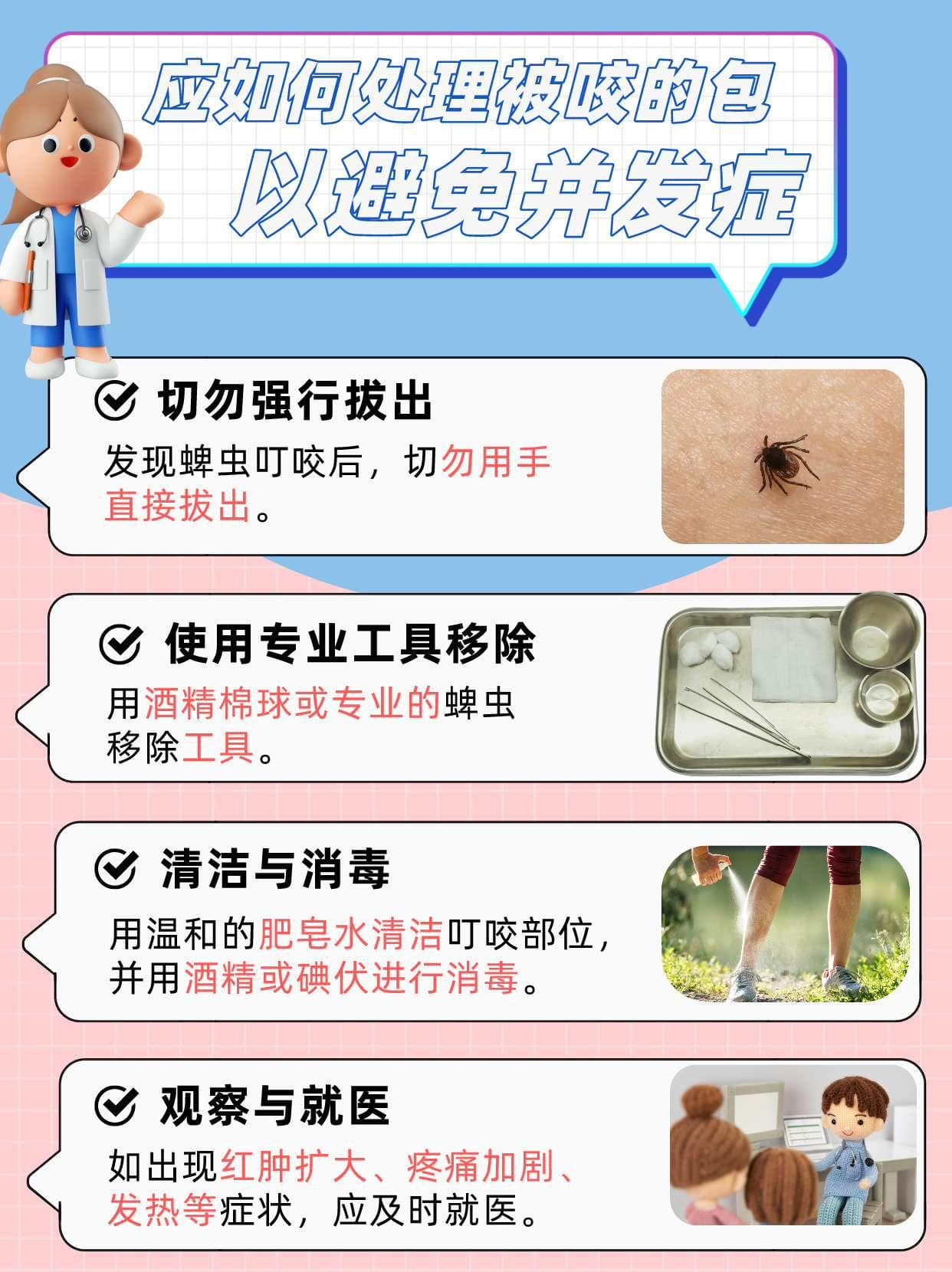 如何识别与处理蜱虫叮咬：一份实用的健康指南