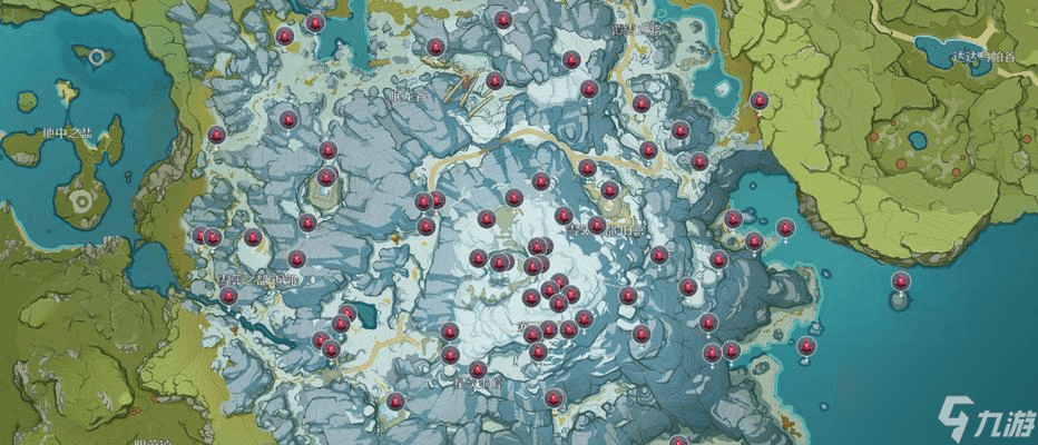 原神古代生物调查：化石照片分布图介绍