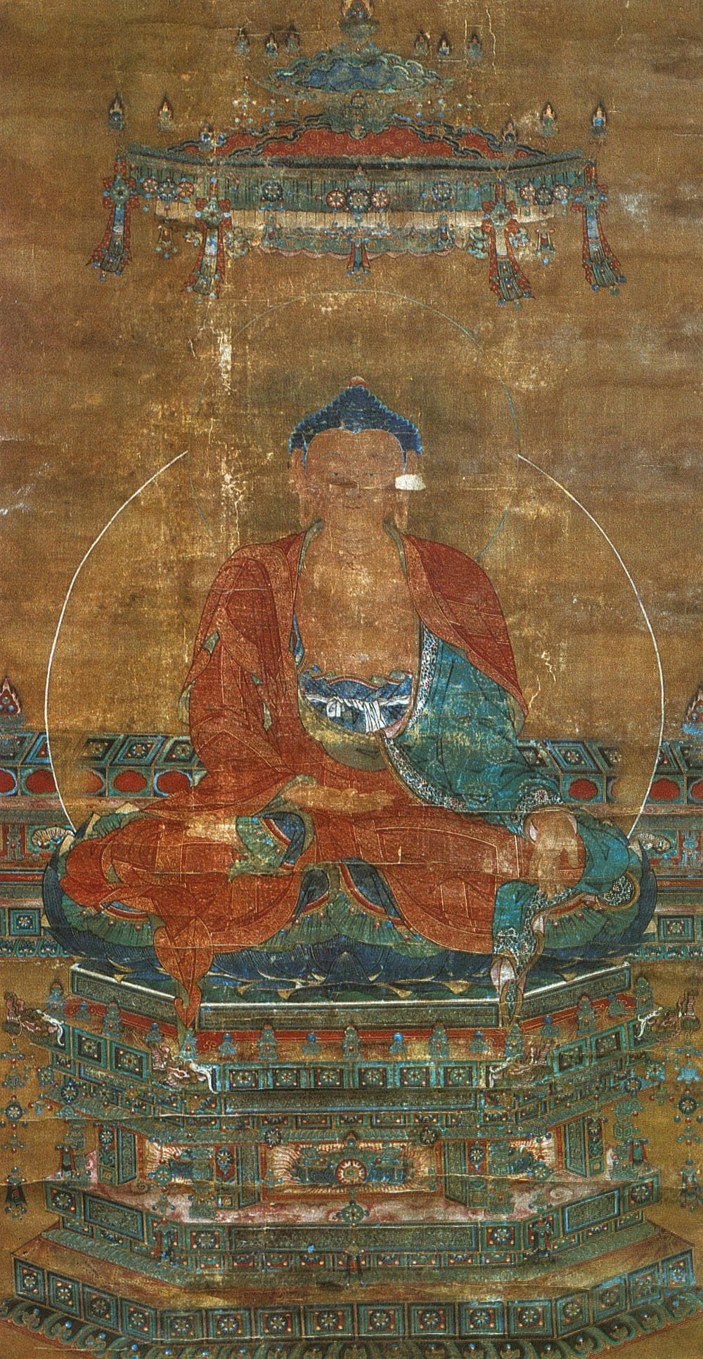 山西宝宁寺明代水陆画：宫廷画师的宗教艺术杰作