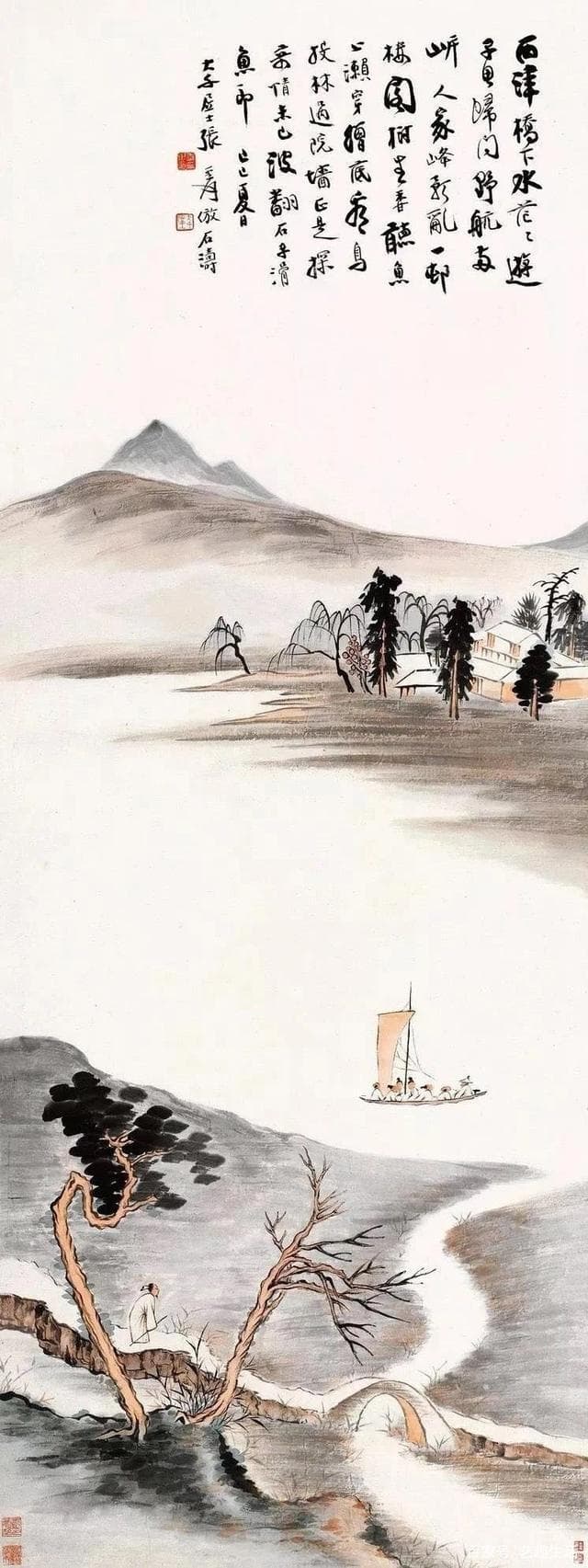 留白艺术：中国画的最高境界，以“无”现无穷意蕴