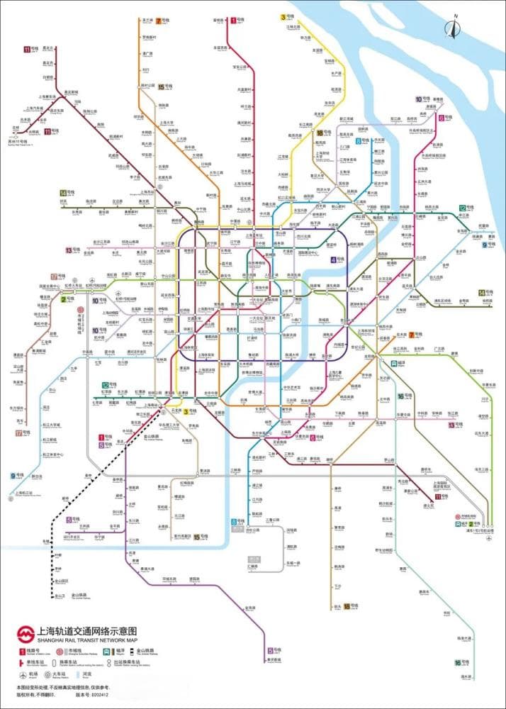 上海地铁：从1993年首条线路开通到如今的896公里运营里程