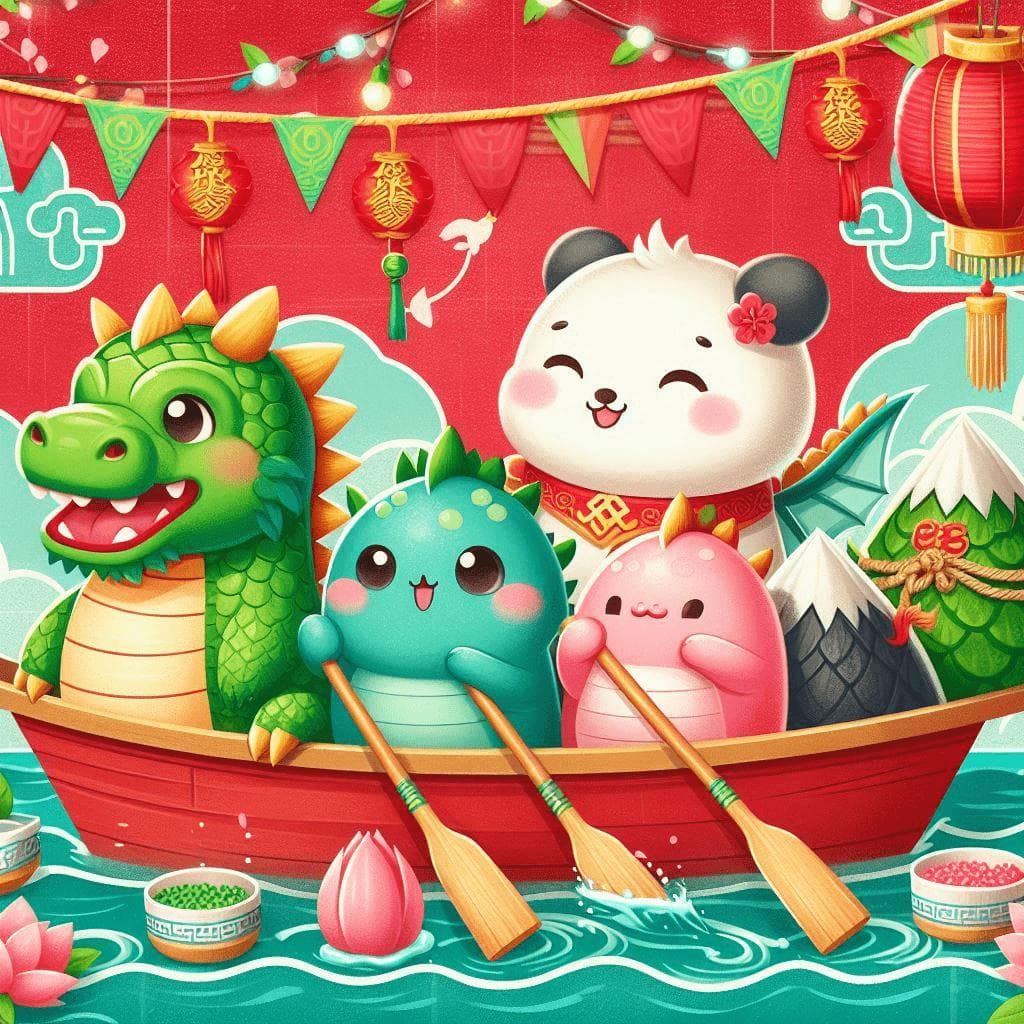端午节的起源和端午节习俗（Dragon Boat Festival）