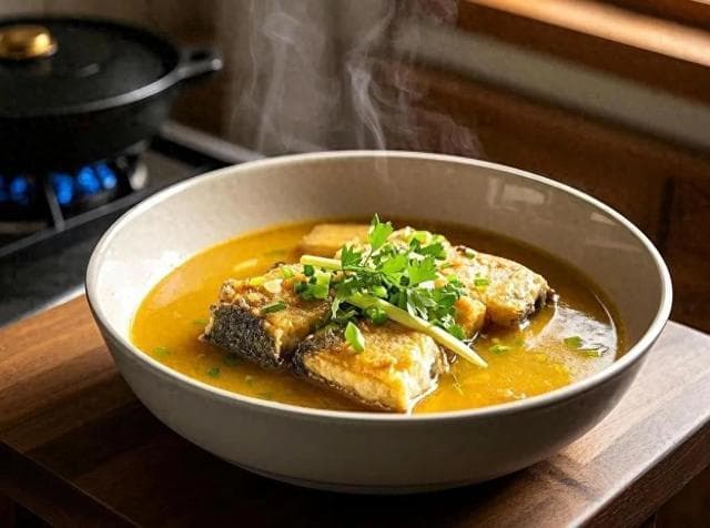 炖鱼调味新秘籍：巧用三味调料，让鱼肉鲜嫩不柴