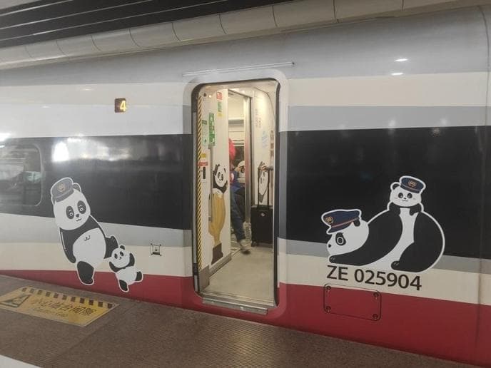 广州→香港，“熊猫专列”开通了！