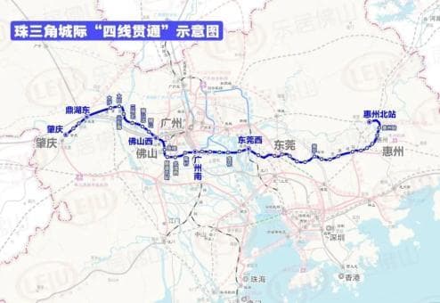 最快5分钟一趟！莞惠、佛肇城际有调整