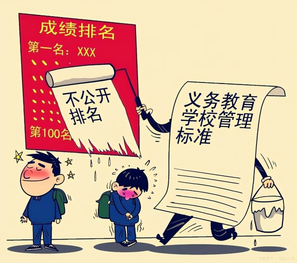 教育局不让公布学生成绩和名次，为什么还给学校和老师排名呢？