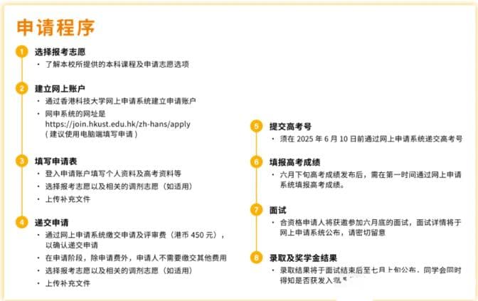 香港科技大学2025年内地高考入学招生简章发布！