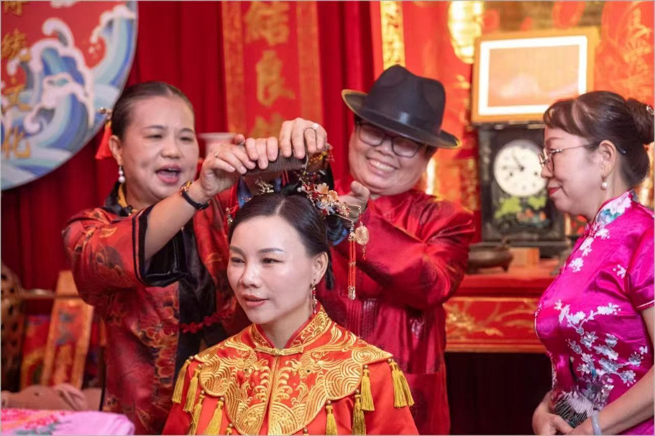泉州喜娘守护闽南传统婚俗文化