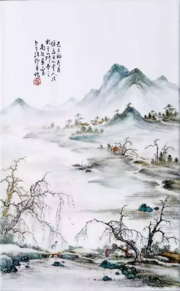 珠山八友瓷板画真品图片和鉴定方法（瓷板画收藏必看）