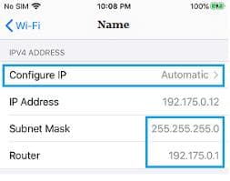 如何从iPhone或iPad查找路由器IP地址