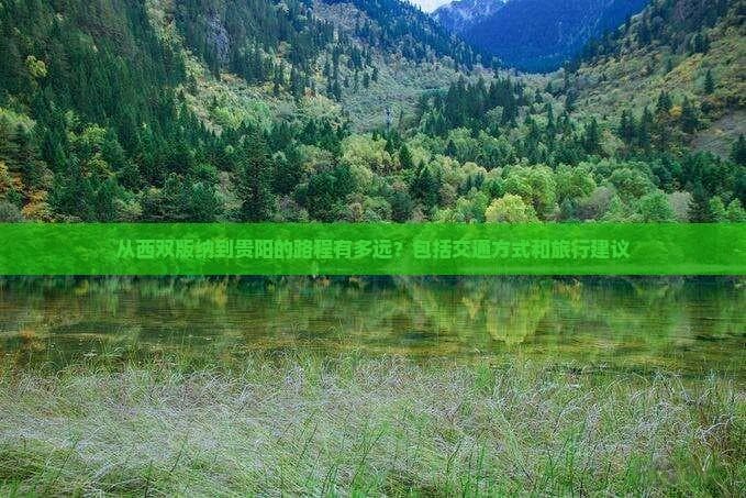 从西双版纳到贵阳的路程有多远？包括交通方式和旅行建议