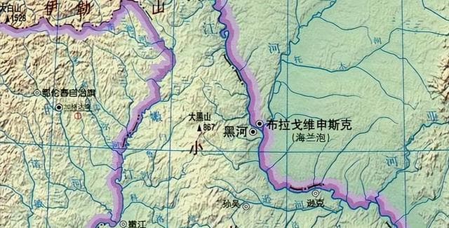 黑龙江沿岸的五大港口