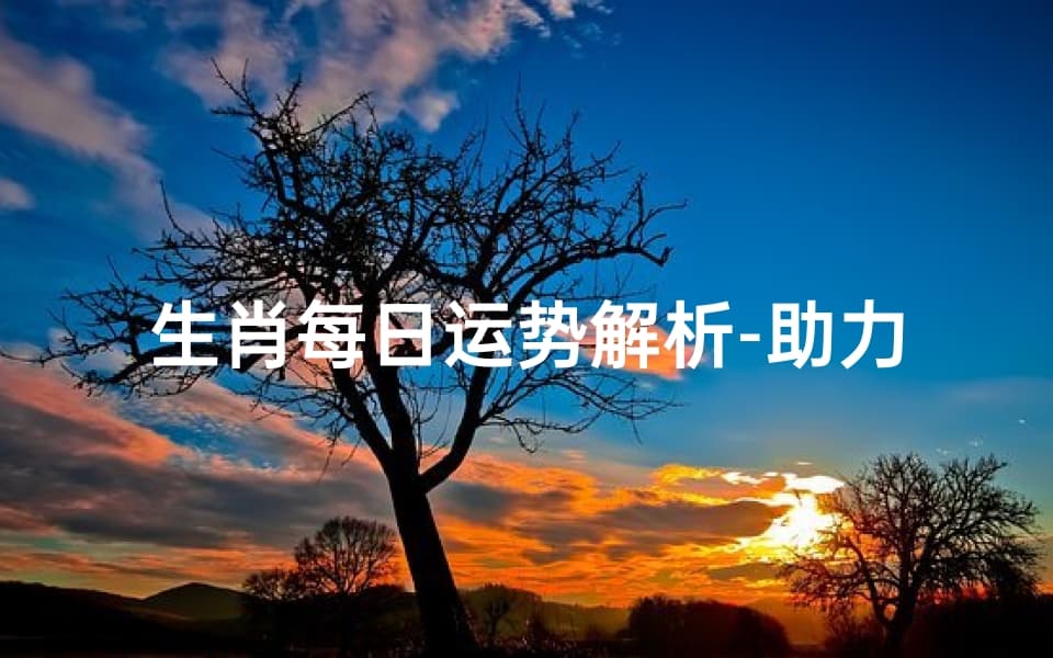 生肖每日运势解析-助力生活决策