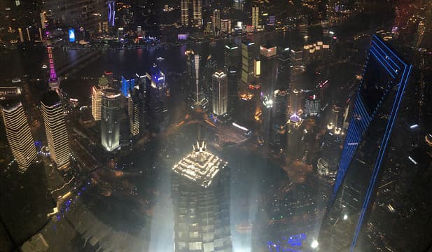 上海之巅观光厅：上海最高处的360度全景体验