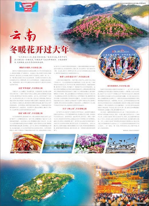 云南 冬暖花开过大年