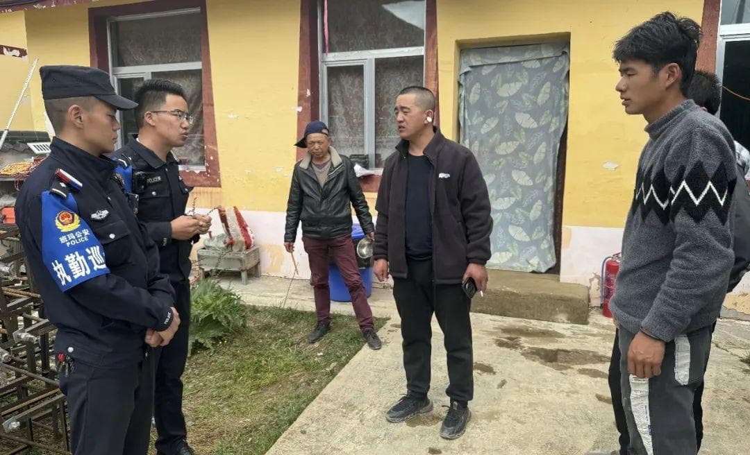 平安班玛建设 | 达卡派出所开展打击“黄赌毒”普法宣传活动