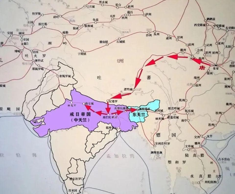 王玄策：大唐最牛外交官，如何“一人灭一国”