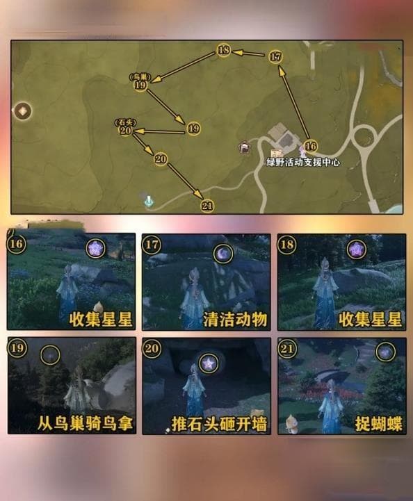 无限暖暖微风绿野：90个奇想星全收集攻略