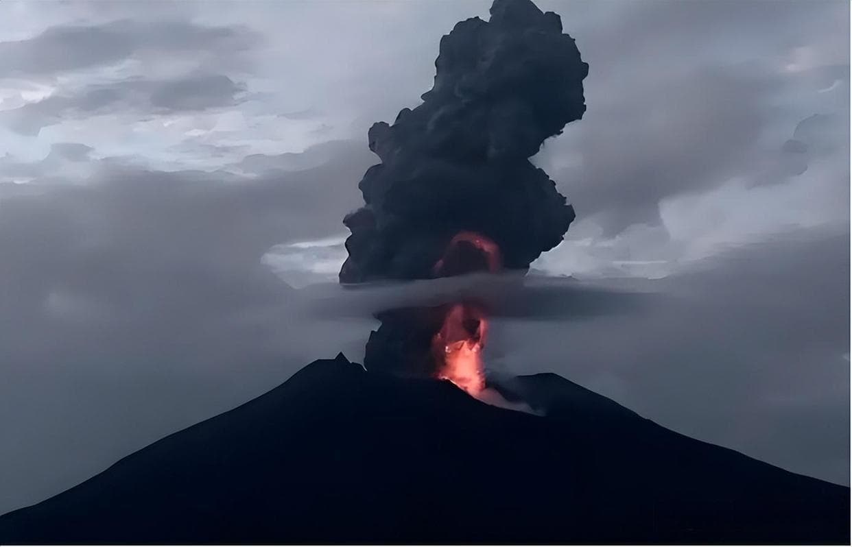 樱岛火山频繁喷发，日本自然灾害高发期来临？富士山将如何反应？
