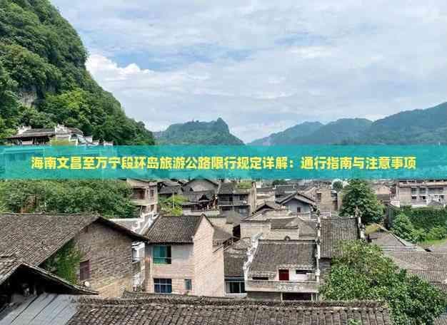 海南文昌至万宁段环岛旅游公路限行规定详解：通行指南与注意事项
